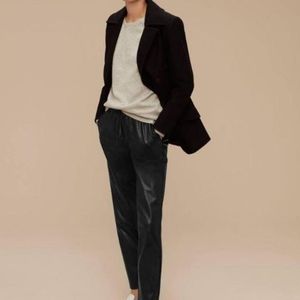 Wilfred Free Kadina Vegan Leather Pants, size M
